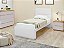 CAMA SOLTEIRO LOPAS LOOP 90CM TC KOR BR./BR - Imagem 1