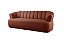 SOFA 3L SUPREMA S134 2,00MT C/MAT TC 6053 BOU ./TERRACOTA - Imagem 2
