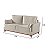 SOFA 3L MARTINS M-189 2,06MT TEC B-402 LINHO ./BG - Imagem 2