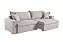 SOFA 4L FERRARI NERO RET 2,40M BI-PART TC BOTONE 05./LIN CZ - Imagem 2