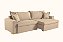 SOFA 4L FERRARI NERO RET 2,40M BI-PART TC BOTONE 03./LN GELO - Imagem 2