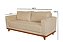 SOFA 3L ZEEP HAVANA 2,10MT TEC 545 LINHO ./BEGE CLARO - Imagem 5