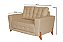SOFA 2L ZEEP SUPREME 1,60MT TEC 545 LINHO ./BEGE CLARO - Imagem 2