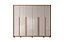 ROUPEIRO 6P CAEMMUN QUINTUS 2,70MT 6GVT ./FREIJO/OFF WHITE - Imagem 6