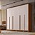 ROUPEIRO 6P CAEMMUN QUINTUS 2,70MT 6GVT ./FREIJO/OFF WHITE - Imagem 5