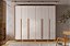 ROUPEIRO 6P CAEMMUN QUINTUS 2,70MT 6GVT ./FREIJO/OFF WHITE - Imagem 2
