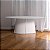 MESA KIRIUS EVORA OVAL 1800X1000 C/VD ./OFF-WHITE - Imagem 2