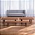 MESA CENTRO KIRIUS SEIVA 1200X750X30 VER NAT /CINAM A/C GOLD - Imagem 1
