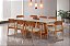 MESA MOBILLARE FLORENCA 2,20X1,10 C/VD. ./CINAMOMO IMB/OFF - Imagem 1
