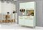 KIT COZINHA AVELAN VEGAS LUXO NEW 1,20MT ./MINT/FREIJO - Imagem 1