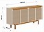 BUFFET DUNE 4P 1GVT 1,80MT (70233) ./OFF WHITE / NATUR - Imagem 4