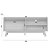 RACK BRASIL AURUM 1P 1,60MT ./NATURE/OFF WHITE - Imagem 2