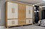 ROUPEIRO 10P VALDEMOVEIS BEM TE VI 1,85MT C/PES ./CINAM/OFF - Imagem 1