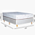 COLCHAO ELEGANCE JADE MALHA 138X188X25 (3271) ./CZ/BR - Imagem 2