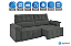 SOFA 3L BESTHOUSE SANTORINI SLIM RET/REC 2,20MT VEL ./TITAN - Imagem 4