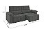 SOFA 3L BESTHOUSE SANTORINI SLIM RET/REC 2,20MT VEL ./TITAN - Imagem 2