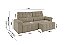 SOFA 3L BESTHOUSE SANTORINI SLIM RET/REC 2,20MT VEL ./CASTOR - Imagem 2