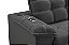 SOFA 3L BESTHOUSE PARMA SLIM RET/REC 2,30MT C/USB VEL ./TITA - Imagem 4