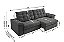 SOFA 3L BESTHOUSE PARMA SLIM RET/REC 2,30MT C/USB VEL ./TITA - Imagem 2