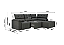 CJ ESTOFADO BESTHOUSE CANTO SANTORINI  2,30X1,90 VEL ./CZ - Imagem 2