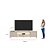 RACK LINEA BRASIL SANTORINI 2P 2,40MT C/LED ./TAUARI/OFF FOS - Imagem 4