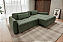 SOFA CAMA STORY LV090 2,40MT TC 20.004 COURO ./VERDE - Imagem 1