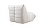 POLTRONA SUPREMA BELL TEC 5040 VELUDO ./AREIA - Imagem 6