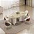 MESA DJ LIZ 2,18X1080 OVAL TP CHANF VD OFF ./OFF WHI/DOUR ./ - Imagem 1