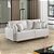 SOFA 3L MARTINS M-199 2,00MT TEC B-451 LINHO ./CREME CLARO - Imagem 1