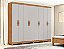 ROUPEIRO 8P LOPAS SERENATA 2,36MT S/ESP C/PES ./AMENDOA/OFF - Imagem 1