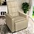 POLTRONA RECLINAVEL DIANA KR 450 - BEGE - Imagem 1
