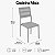 CJ MESA TEIXEIRA MAIA C/4 CAD C/CORDA BS MILA PR TC KR./ BG - Imagem 2