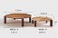 MESA DE CENTRO CYRNE TURTLE P 90 DIAM. TP PD WOOD LV./CHAMP - Imagem 2
