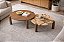 MESA DE CENTRO CYRNE TURTLE P 90 DIAM. TP PD WOOD LV./CHAMP - Imagem 1