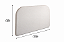 CABECEIRA ESTOFADA KR DIOR 1,38MT TC BOUCLE CANCUN ./NEVE - Imagem 2