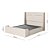 CAMA BONAN MONZA 1,81X2,17X1,31 TC KR MR 4004/1207 ./LIN BG - Imagem 2