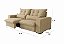 SOFA 3L JW MARSELHA 2,10MT RET/RECL TEC LIN L11 ./CARAMELO - Imagem 2