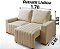 SOFA 3L MG LISBOA RET 1,70M TC VELUDO ./BG NV - Imagem 2