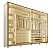 ROUPEIRO 2P EUROPA SAMARA 2,50MT VD REF LED C/PES ./OFF-WHIT - Imagem 2