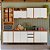 PANELEIRO POLIMAN RAVENA 4P C/VD C/LED ./FREIJO/OFF WHITE - Imagem 2