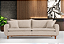 SOFA 4L BIANCHI RENNES 2,32MT TC K225 LINHO ./AREIA NV - Imagem 1