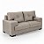 SOFA 2L IMPERIO JULIANA 1,55MT TC 204 LIN ./CAPUCCINO - Imagem 2