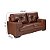 SOFA 2L IMPERIO JULIANA 1,55MT TC 849 CR ./PINHAO - Imagem 2