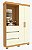 ROUPEIRO 2P AVELAN NICE 23 1,24MT C/ESP C/PES ./FREIJO/OFF - Imagem 2