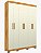 ROUPEIRO 6P AVELAN NEW 25 1,47M C/PES ./FREIJO/OFF WHITE - Imagem 2