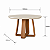 MESA IMCAL WOOD 1.0 (05321) RED C/VD (982X780) ./OFF/CINAM - Imagem 2