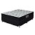 BASE CAMA CASAL GAZIN CONVENCIONAL 138X188X27 ./PRETA - Imagem 2