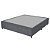 BASE CAMA CASAL GAZIN INVICTUS SUED BORD 138X188X27  ./CINZA - Imagem 1