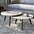 CONJUNTO DE MESA CENTRO CLASSIC REDONDA ./OFF-WHITE - Imagem 3