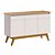 BUFFET CLASSIC 3 PORTAS (66833)./OFF WHITE /NATURE - Imagem 1